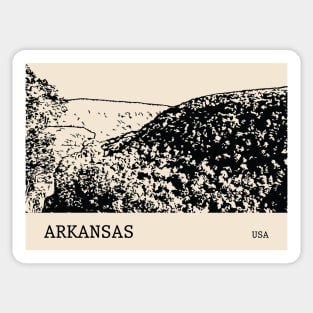 Arkansas USA Sticker